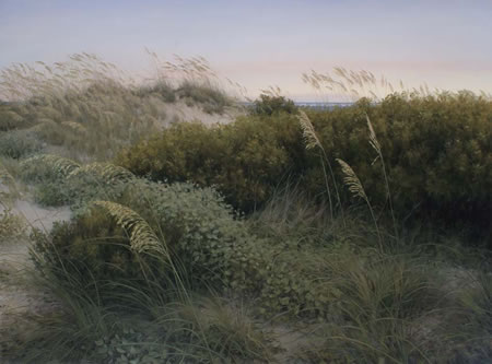 Interdune, oil on canvas by Philip Juras © 2009