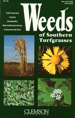 bookcover Weeds of Southern Turfgrasses